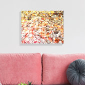 Cooler, moderner, farbenfroher abstrakter Hintergr Leinwanddruck (Insitu (Wohnzimmer))