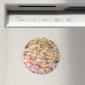Cooler, moderner, farbenfroher abstrakter Hintergr Magnet (In Situ (Geschirrspüler))