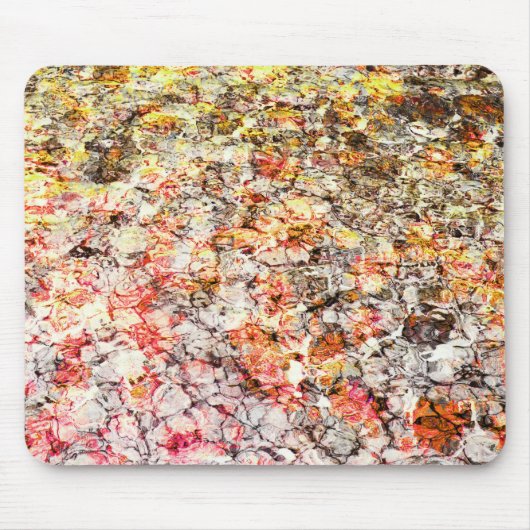 Cooler, moderner, farbenfroher abstrakter Hintergr Mousepad (Vorne)