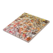 Cooler, moderner, farbiger abstrakter Hintergrund Fliese (Seite)