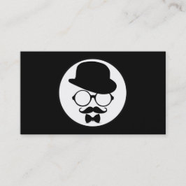 Cooler moderner Hipster-Geschäfts-Karten-Entwurf Visitenkarte