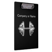 Cooler moderner Personal Trainer Klemmbrett (Rechts)