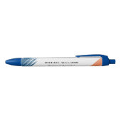 Cooler moderner Pinsel Kugelschreiber (Oberseite)