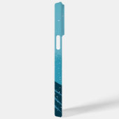 Cooler moderner Snowboarden Personalisierter Name Case-Mate iPhone Hülle (Rückseite / Rechts)