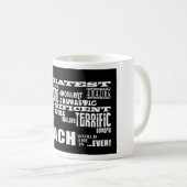 Cooler moderner Spaß trainiert bestste Kaffeetasse (VorderseiteRechts)