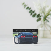 Cooler moderner Sportwagen Visitenkarte (Stehend Vorderseite)