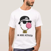 Cooler Modus: Aktiviert – Minimalistischer Streets T-Shirt (Vorderseite)