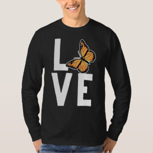 Cooler Monarchschmetterling Männer Lepidopteristin T-Shirt