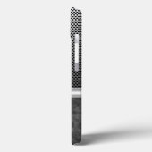 Cooler Monogramm-Ruglook Case-Mate iPhone Hülle (Rückseite / Links)