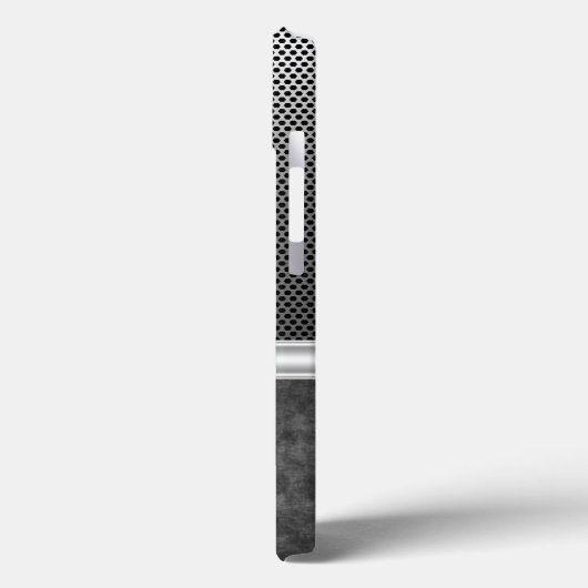 Cooler Monogramm-Ruglook Case-Mate iPhone Hülle (Rückseite / Links)