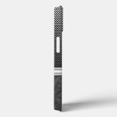 Cooler Monogramm-Ruglook Case-Mate iPhone Hülle (Rückseite / Rechts)