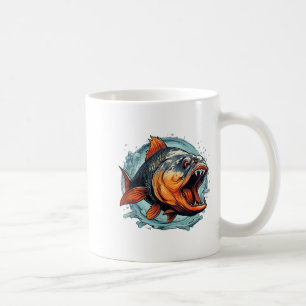 Cooler Monsterfisch für Piranha-Liebhaber _1 Kaffeetasse