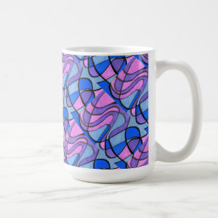 "Cooler Morgen" geteerte abstrakte Design-Tasse Kaffeetasse