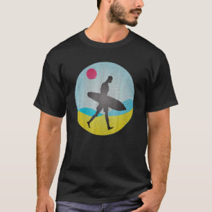 Cooler Mosaiksurfer T-Shirt