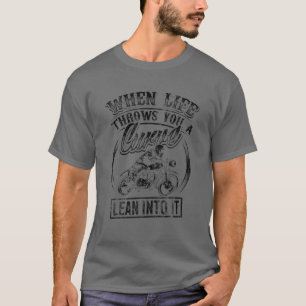 Cooler Motorrad-Spruch Vintage-Motorrad-Spruch Rei T-Shirt