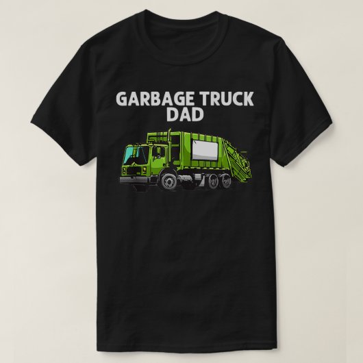 Cooler Müllwagen für Vater Männer Pater Müllabfall T-Shirt (Design vorne)