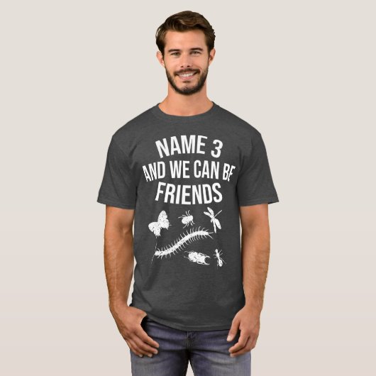 Cooler Name 3 Wir können Freunde sein Funny Multip T-Shirt (Vorne ganz)