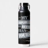 Cooler Name des Boss Trinkflasche (Vorne)