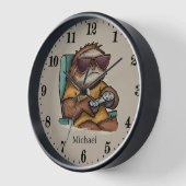 Cooler Name für unisex-Sloth-Spiele Uhr (Winkel)