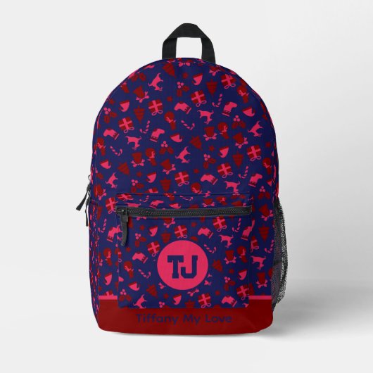 Cooler Name Gefallen Geschenksack für sie Bedruckter Rucksack (Vorderseite)