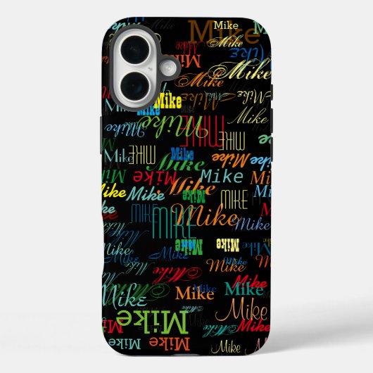 Cooler Name Personalisiert Case-Mate iPhone Hülle (Rückseite)