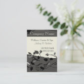 Cooler Natur-Baum-Niederlassungs-Entwurf Terminkarte (Stehend Vorderseite)