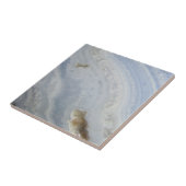 Cooler Naturstein des blauen Spitze-Achat-Strudels Fliese (Seite)