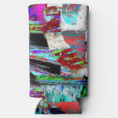 Cooler – Neon Pulse Selters Dosenkühler (Rückseite)