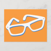 Cooler Nerd Postkarte (Vorderseite)