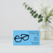 Cooler Nerd Visitenkarte (Stehend Vorderseite)