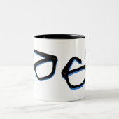 Cooler Nerd Zweifarbige Tasse (Mittel)
