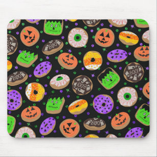 Cooler Niedlicher Glitzer Confetti Donuts Hallowee Mousepad