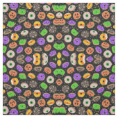 Cooler Niedlicher Glitzer Confetti Donuts Hallowee Stoff (Muster)