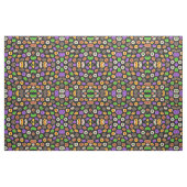 Cooler Niedlicher Glitzer Confetti Donuts Hallowee Stoff (Fat Quarter (45,7 x 55,9 cm))