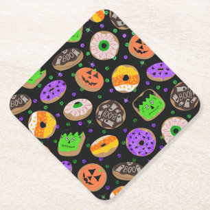 Cooler Niedlicher Glitzer Confetti Donuts Hallowee Untersetzer