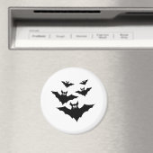 Cooler niedlicher Halloween-Fledermausmagnet Magnet (In Situ (Geschirrspüler))