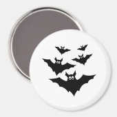 Cooler niedlicher Halloween-Fledermausmagnet Magnet (Vorderseite/Rückseite)