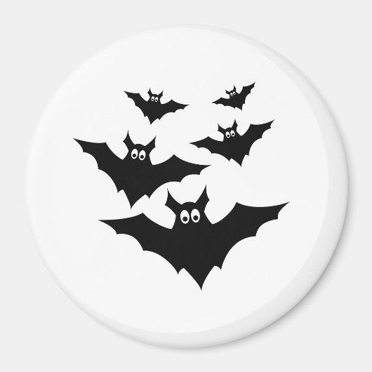 Cooler niedlicher Halloween-Fledermausmagnet Magnet (Vorne)