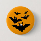Cooler niedlicher Halloween-Knopf Button (Vorderseite)