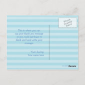 Cooler niedlicher Junge Dinosaurier Danke Postkart Postkarte (Rückseite)