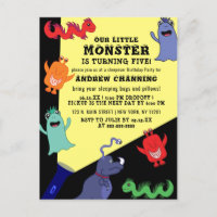 Cooler Niedlicher Monster Blitzlicht-Epoche Geburt