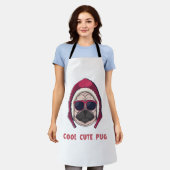 Cooler Niedlicher Mops Schürze (Getragen)