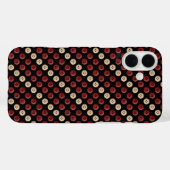Cooler Niedlicher Spaß Modernes Muster Case-Mate iPhone Hülle (Rückseite (Horizontal))