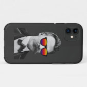 Cooler Nietzsche mit Sonnenbrille Case-Mate iPhone Hülle (Rückseite (Horizontal))