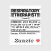 Cooler Noun Care Practitioner Aufkleber (Blatt)