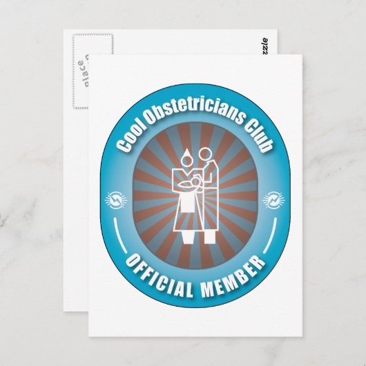 Cooler Obstbauer Postkarte (Vorne/Hinten)