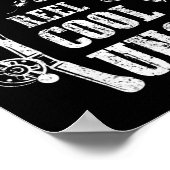 Cooler Onkel Angeltag Daddy Vathers Day Poster (Ecke)