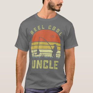 Cooler Onkel Fischen Vater Geschenke Vatertag Fis T-Shirt