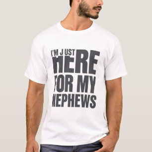Cooler Onkel Geschenk Ich bin nur hier für meinen T-Shirt