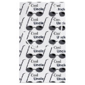 Cooler Onkel Gift Bag Kleine Geschenktüte (Rückseite)